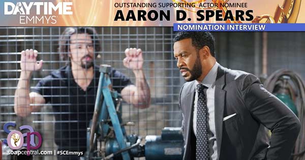 INTERVIEW: The Bold and the Beautiful's Aaron D. Spears celebrates first Emmy nomination